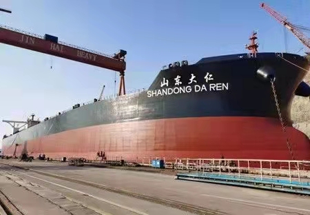 中船重工节能技术完成I代40万吨VLOC能效升级节能技改(图1)